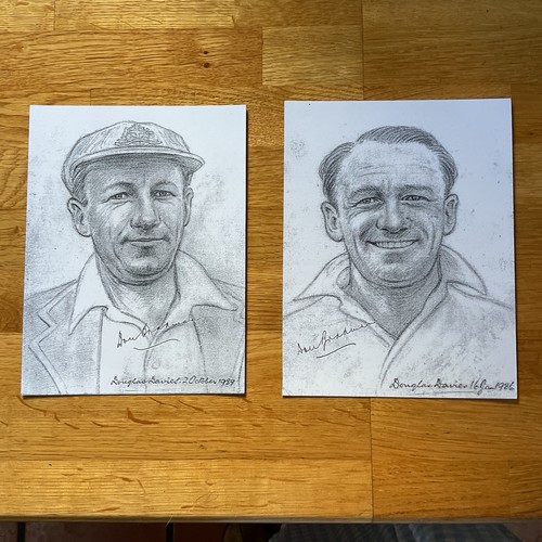 Pair prints don bradman - pair,
