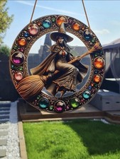 Witch Sun Catcher Gothic