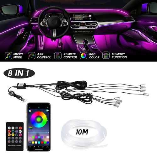 10m rgb car led interior - 10m,