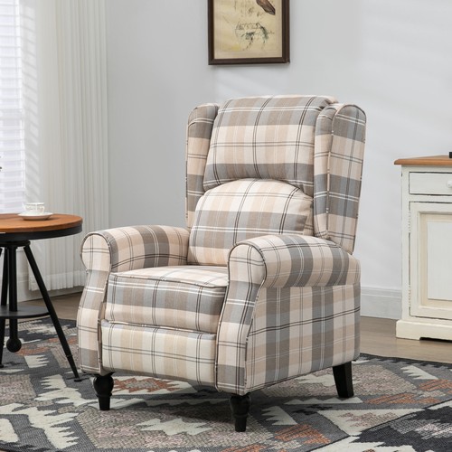 Recliner armchair push back - recliner,