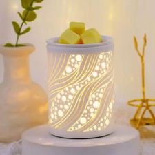 Wax Melt Burner Oil Burner Ceramic Electric Wax Melt Warmer Candle Wax Warmer