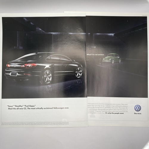 2009 volkswagen print ad - cc,