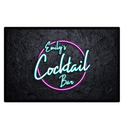 Personalised cocktail bar - personalised,
