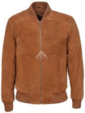RETRO BOMBER Jacket Men's Tan