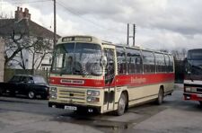 PHOTO Hedingham Bedford YMT L100 UNO100W at Garage in 1986 - Peter Henson