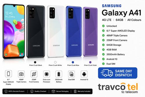 Samsung galaxy a41 64gb - samsung, a41,