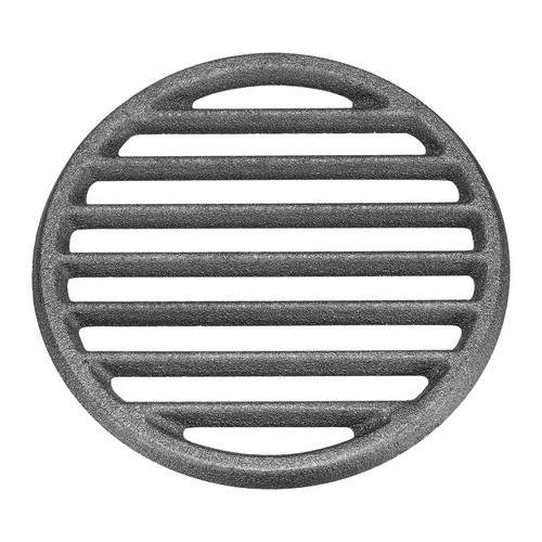 Cast iron fire grate - grate, round