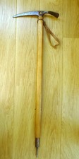 Vintage Stubai Wooden Shafted Ice Axe Austrian