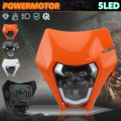 Led headlight plate for - headlight, ktm