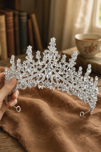 Gorgeous baroque silver shiny - gorgeous,