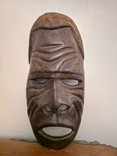 Large vintage carved wooden - large,