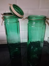 2 x Vintage Vivid GREEN  Pasta