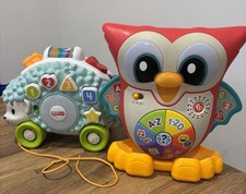 Fisher Price Linkimals Owl and Hedgehog Interactive Musical Toys