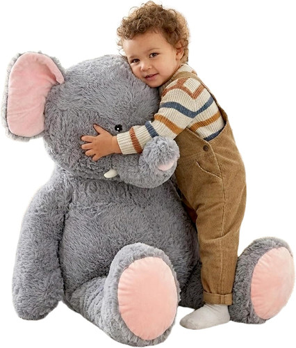 Jumbo elephant soft toy 100cm - elephant,