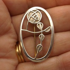 BROOCH CRM oval with Rennie