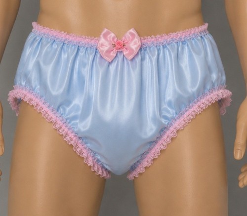 Adult baby sissy blue - cd, satin