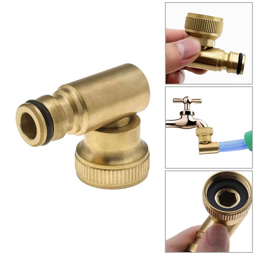 Brass swivel elbow - swivel,