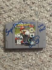 Charles Martinet Signed Mario