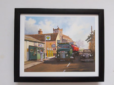Malcolm Root print  'BP Tanker' Commer 12 Ton TS3 Lorry  FRAMED