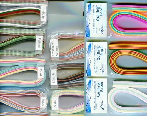 Quilling paper multi colored - multi,