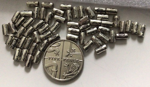 Tibetan silver spacer beads - tibetan,
