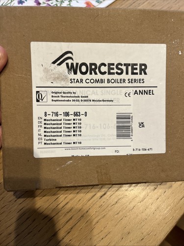 Worcester mechanical timer - worcester,