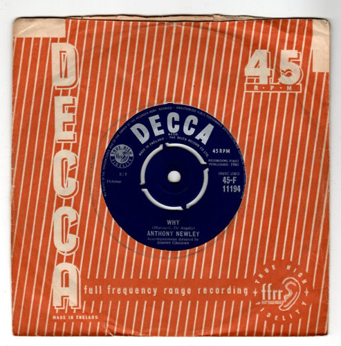 Anthony newley why - newley, /