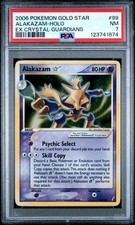 PSA 7 Alakazam Holo Gold Star