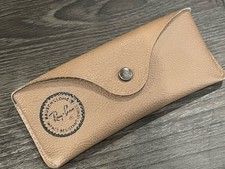 Ray-Ban Brown Impact Resistant Shield Glasses Case Only