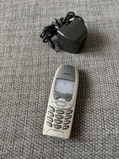 Nokia 6310i Mobile Phone Unlocked Fully Working Silver Retro Vintage