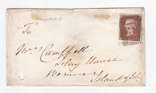 1847 fine penny - 1847, red