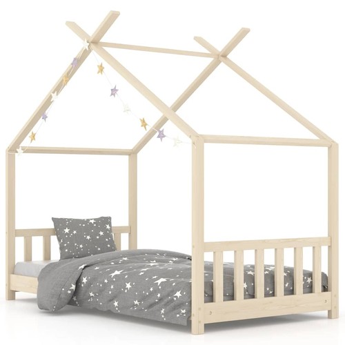 Vidaxl solid pine wood kids - wood,