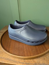 Fitflop UK 7 41 Navy Blue Work High Performance Clogs Professional Comfort New