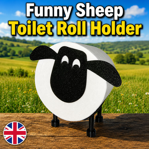 Sheep toilet roll paper holder - roll,