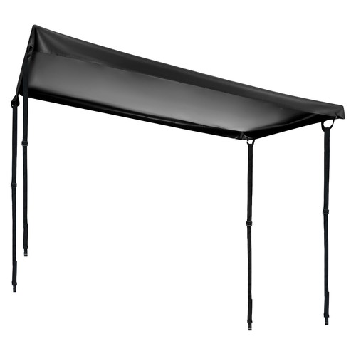 Rear barn door awning - door, cover