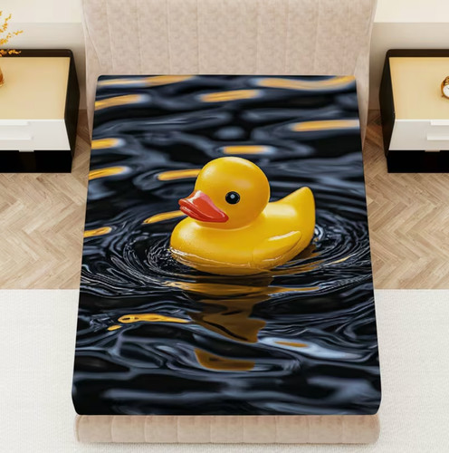 Cartoon rubber duck fitted - 31.cartoon,