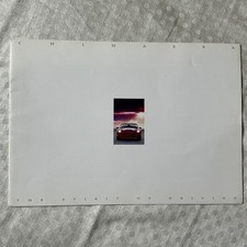 1994 TVR CHIMAERA CONVERTIBLE SALES BROCHURE Foldout