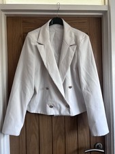 Short White Ladies Jacket