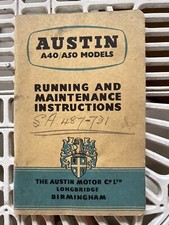Original 1955 Austin A40/A50