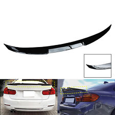 Gloss Black M4 Style Rear Boot Trunk Lip Spoiler For BMW 5 Series E60 2003-2010