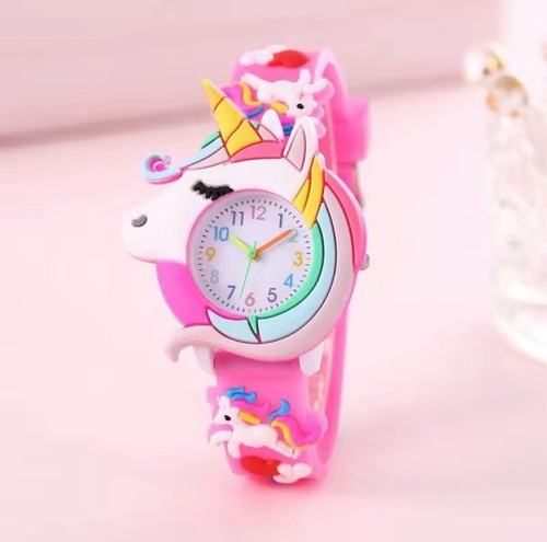 Unicorn cartoon watch - cartoon,