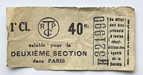 Pre 1940 french - pre-1940’s, tram