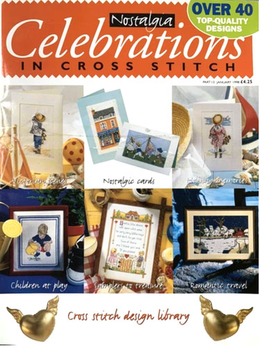 Celebrations cross stitch - in,