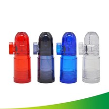 1 Piece Acrylic Nasal Snuff Bottle Bullet Head Snuff Portable Mini Dispenser