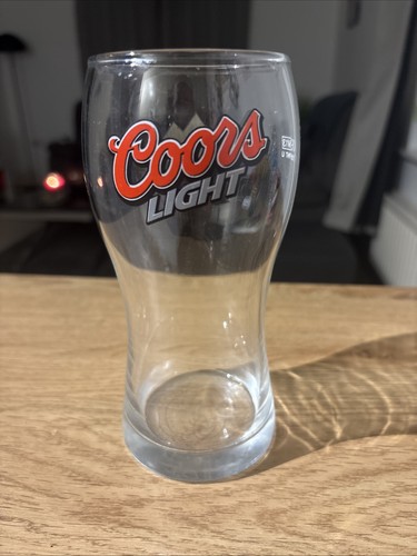 Coors light pint glass - light,