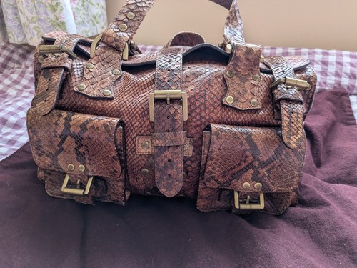 Mulberry roxanne snakeskin - mulberry,