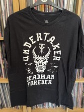 The Undertaker XXL 2XL T-shirt WWE WWF Wrestling Black