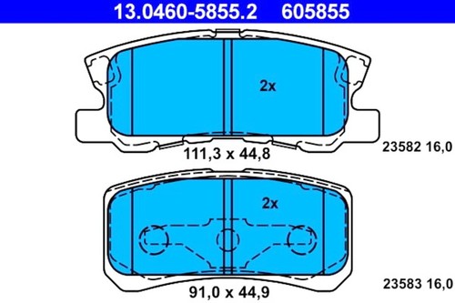 Ate disc brake - disc,