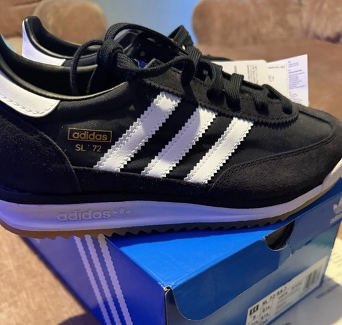 Adidas sl72 black and white - black,