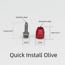 Banjo Connector Set RED